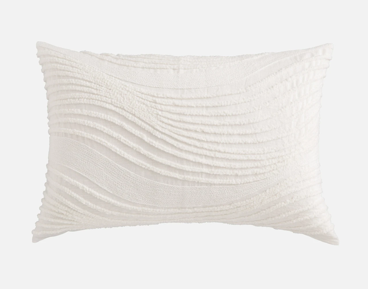 The front side of our Savary Pillow Sham against a white background.