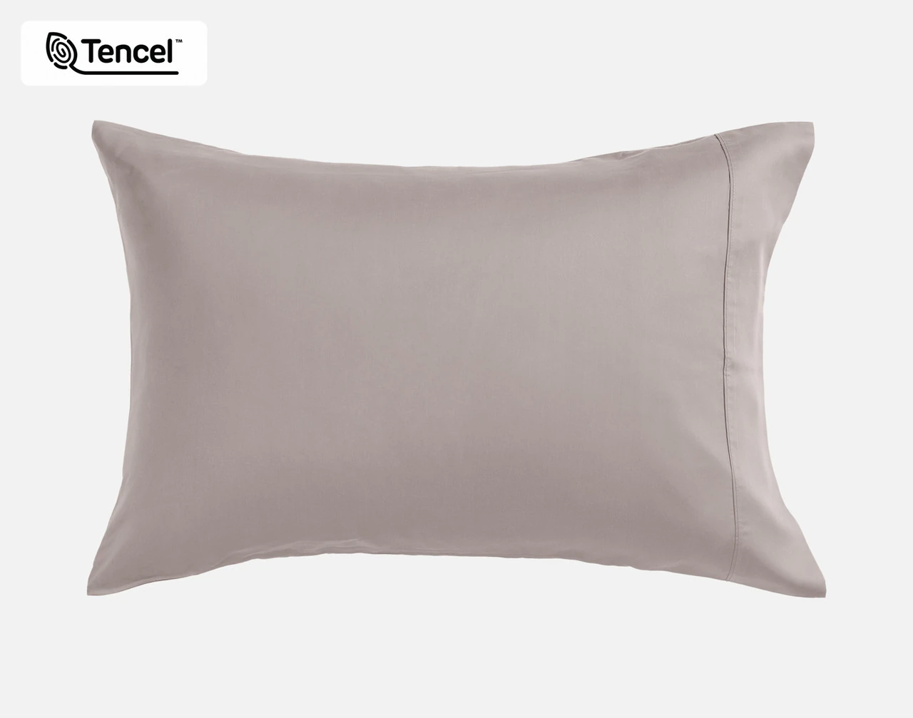 Front view of our BeechBliss TENCEL™ Modal Pillowcase in Beachcomber resting against a solid white background.