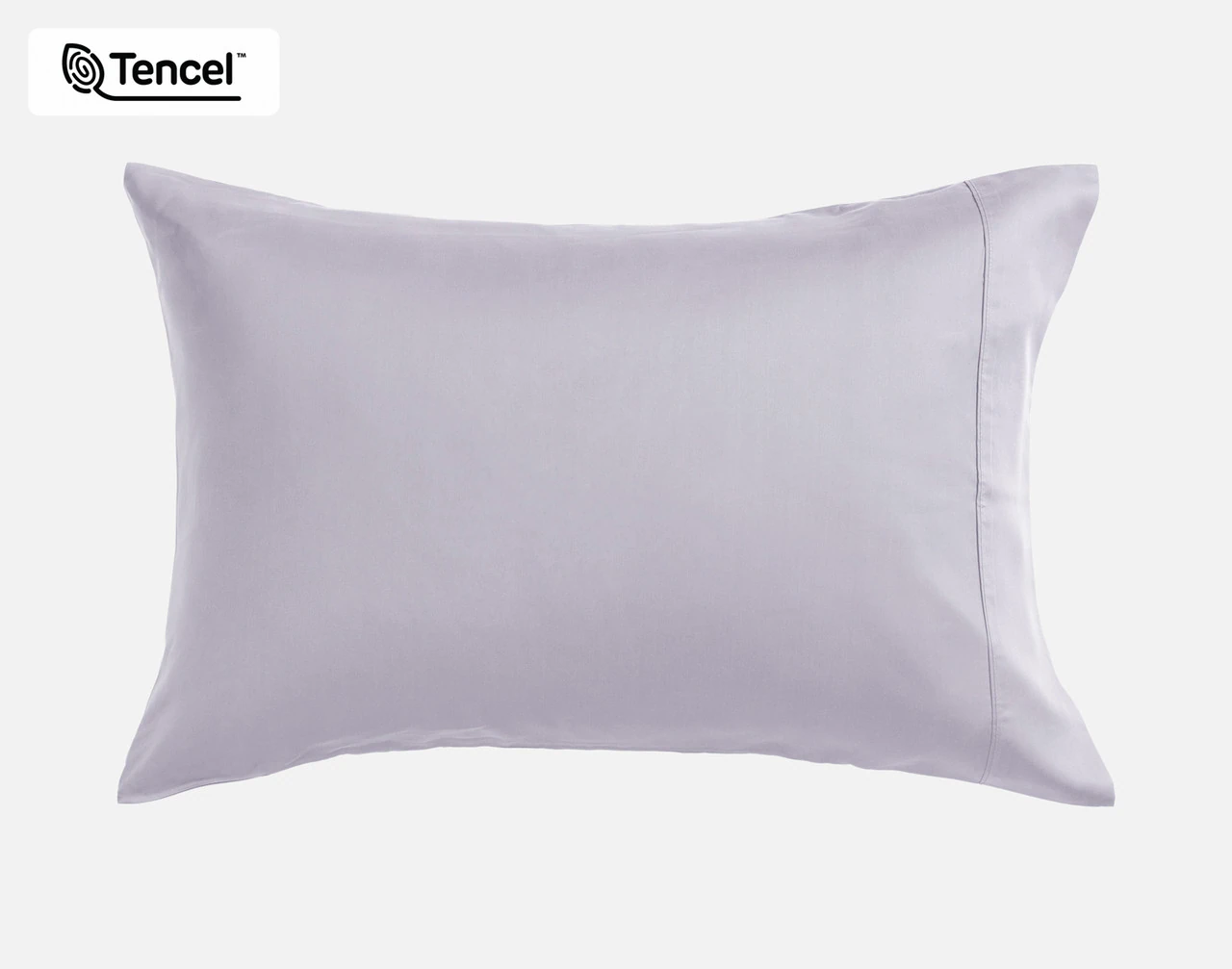 Front view of our BeechBliss TENCEL™ Modal Pillowcase in Lavender resting against a solid white background.