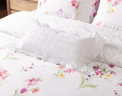 Our Delicata Boudoir Pillow Cover with our Delicata collection.