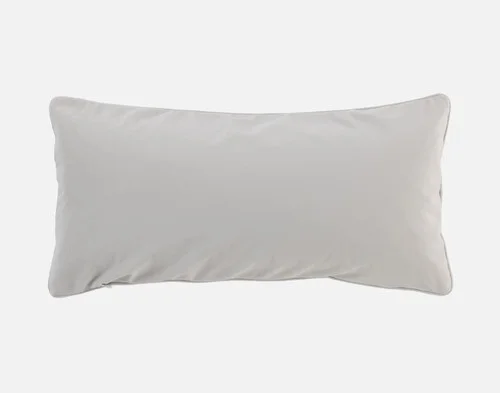 The reverse side of our Renley Boudoir Pillow Cover against a white background.