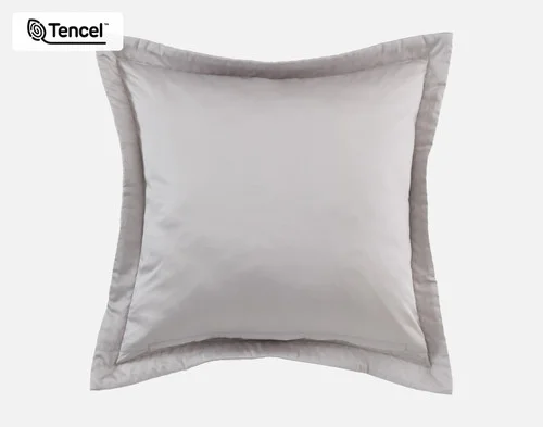 The reverse side of our Renley Euro Sham against a white background.