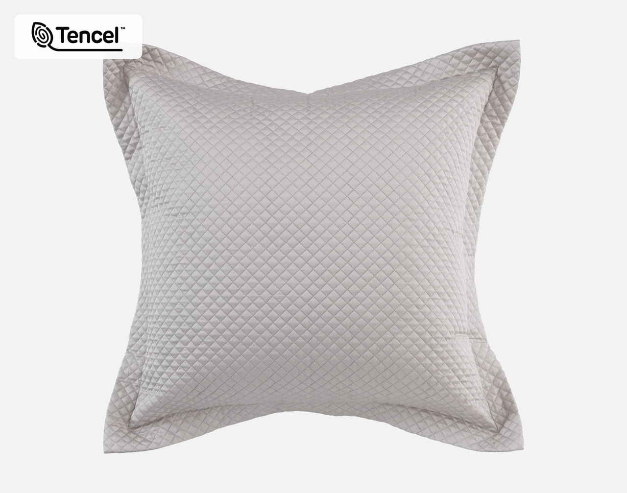 The main side of our Renley Euro Sham against a white background.