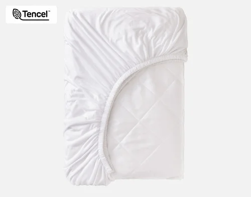 Our Ambience TENCEL™ Mattress Protector neatly folded.