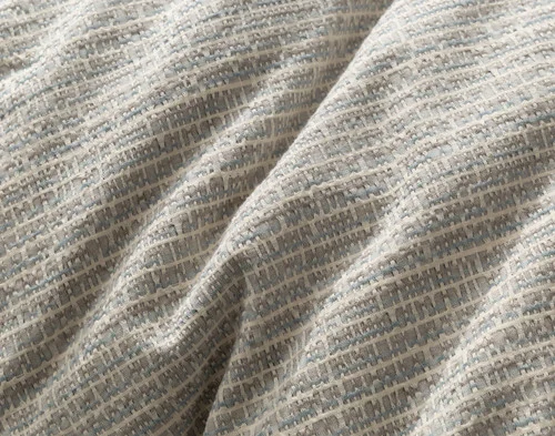 Close-up of the woven surface on our Estrada Duvet Cover.