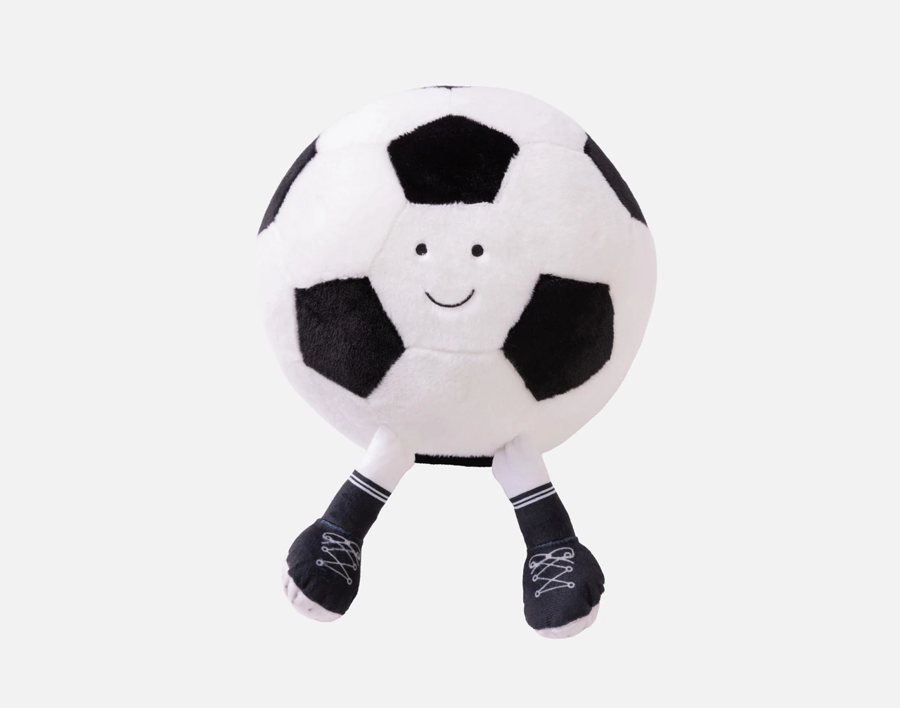 Our Footy Soccer Ball Cushion against a white background.