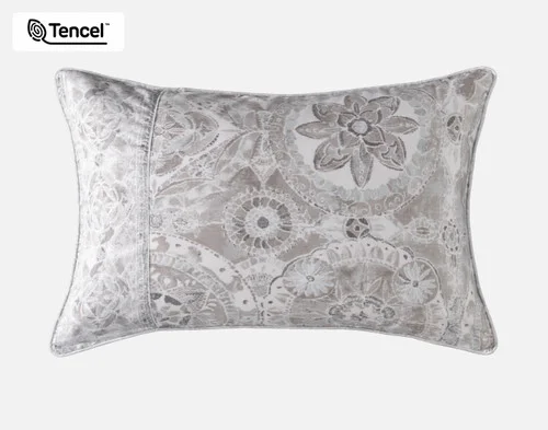 The front side of our Romano Pillow Sham against a white background.