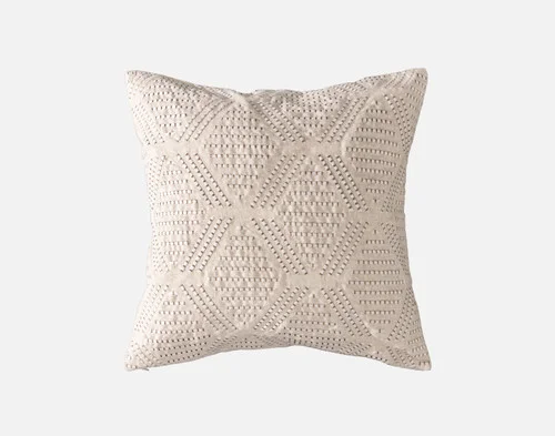 The front side of our Romano Square Cushion Cover against a white background.