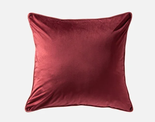 The front side of our Valentina Euro Sham against a white background.