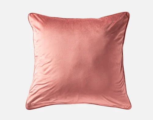 The reverse side of our Valentina Euro Sham against a white background.