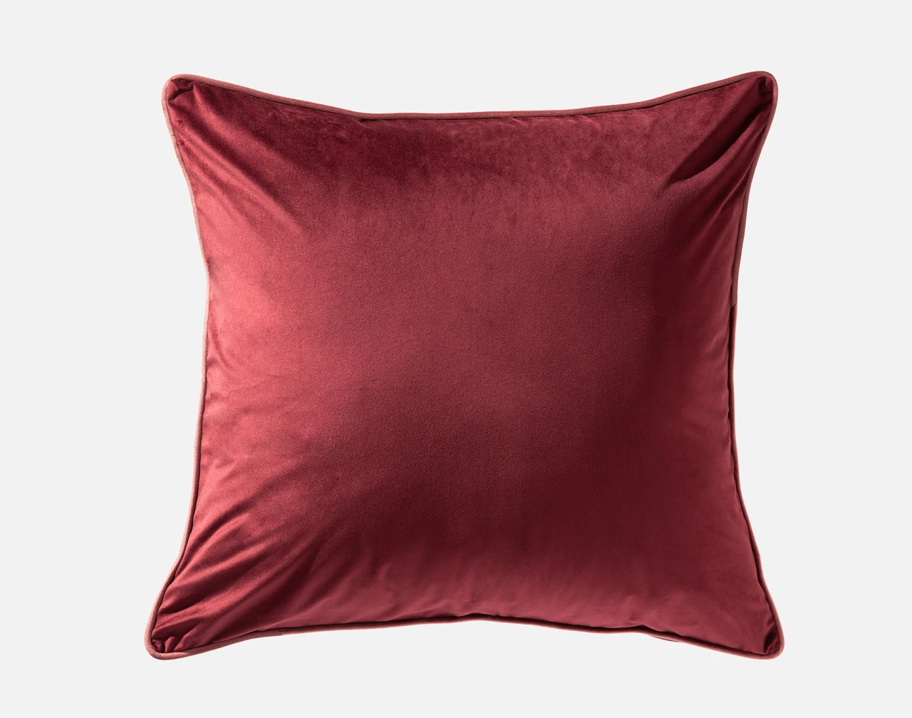 The front side of our Valentina Euro Sham against a white background.