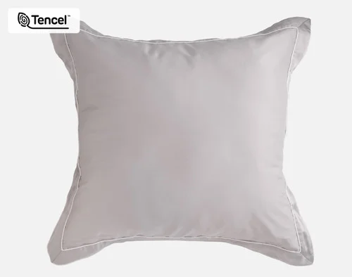 The front side of our Sterling Euro Sham against a white background.