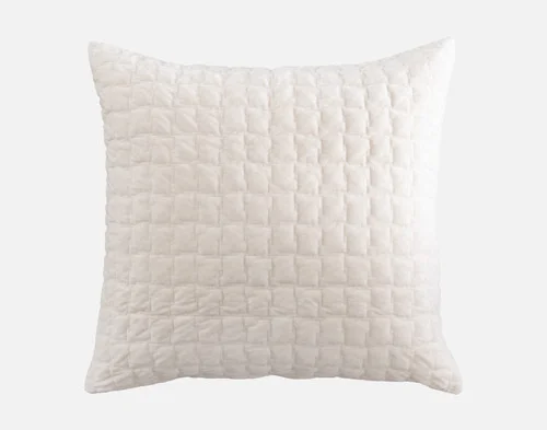 The front side of our Silverbough Euro Sham against a white background.