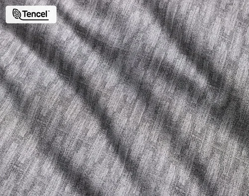 Close up view of our Metric Duvet Cover.