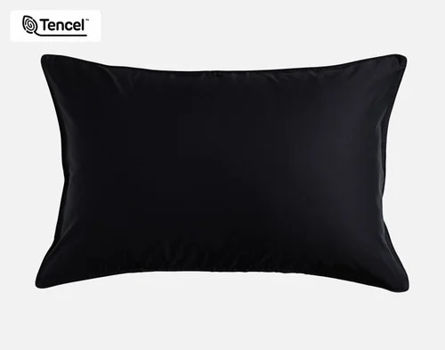 The reverse side of our Metric Pillow Sham against a white background.