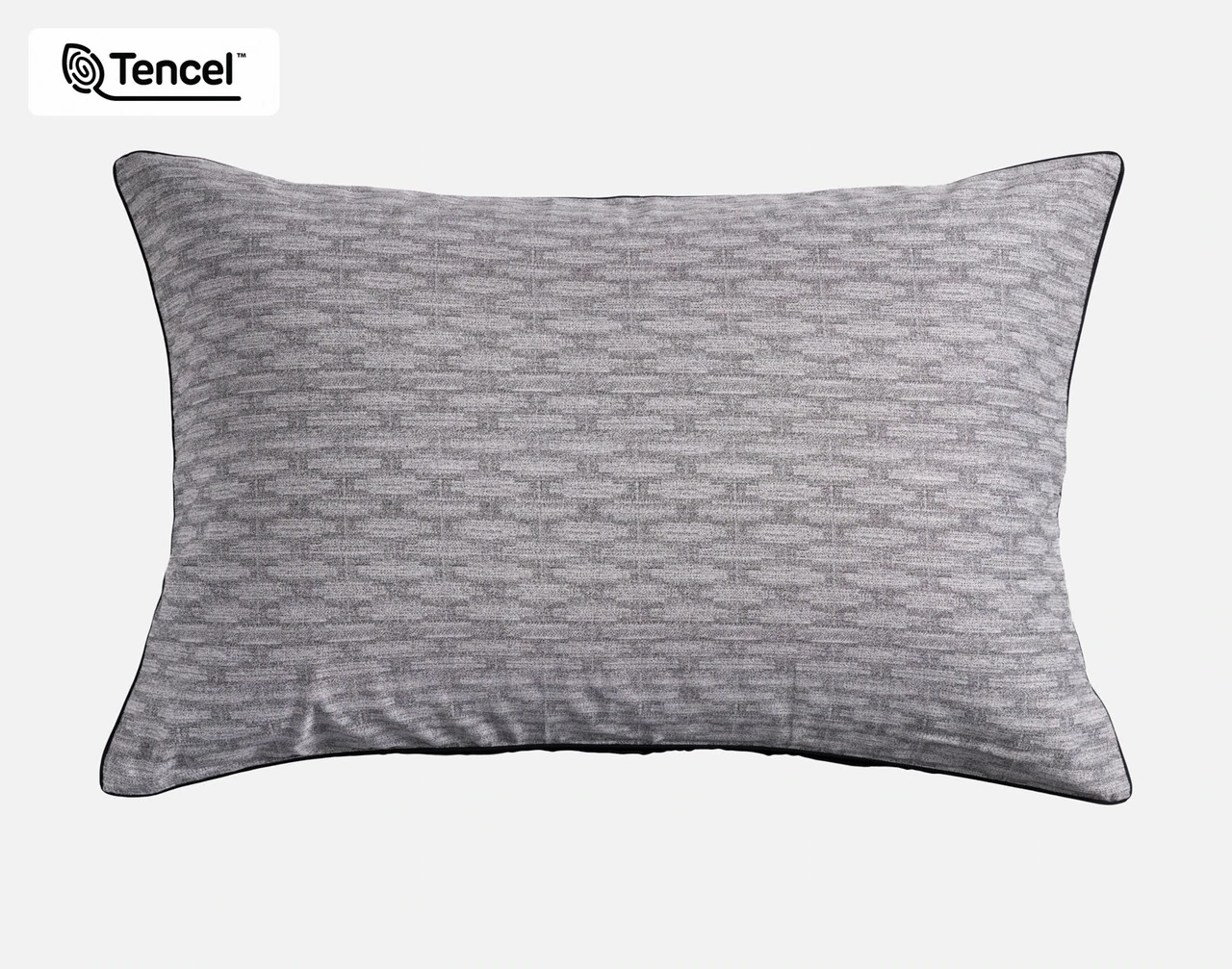 The front side of our Metric Pillow Sham against a white background.