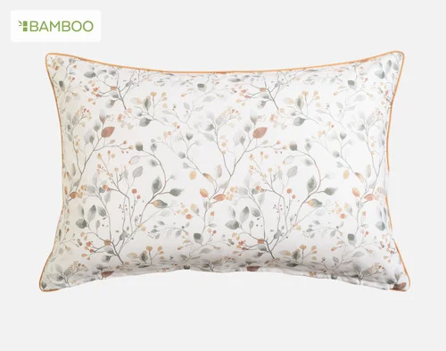Reverse view of our Cabot Pillow Sham against a white background.