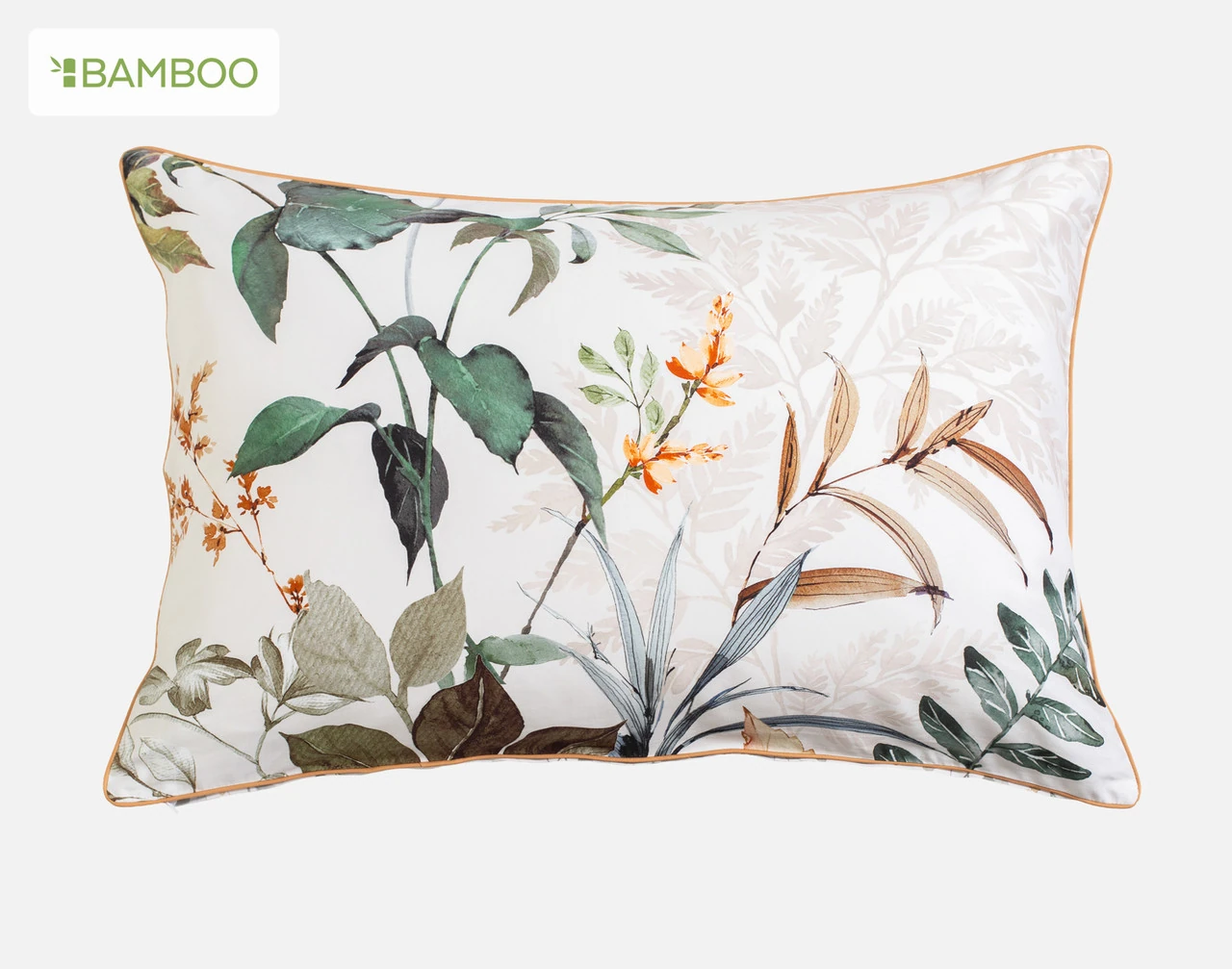 Front view of our Cabot Pillow Sham against a white background.
