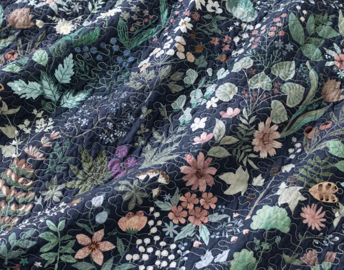 Close up on the surface of our Sydney Cotton Quilt Set.