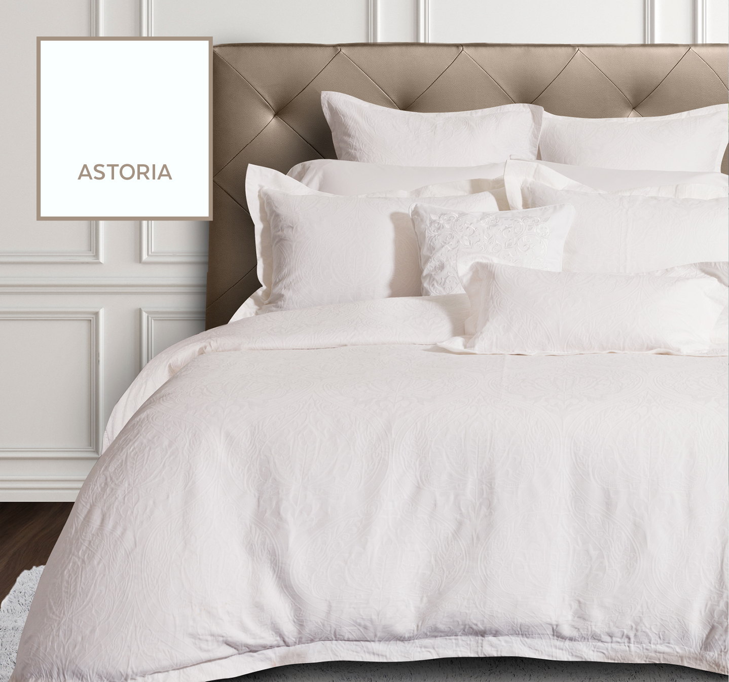 Astoria White Bedding Collection
