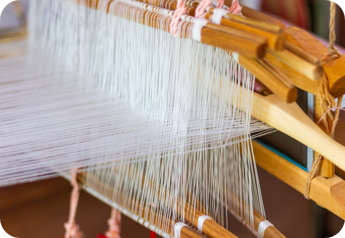 Spinning silk