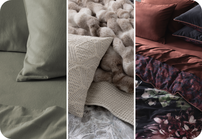 Modern Eclectic Split image of three of our Modern Eclectic designs.