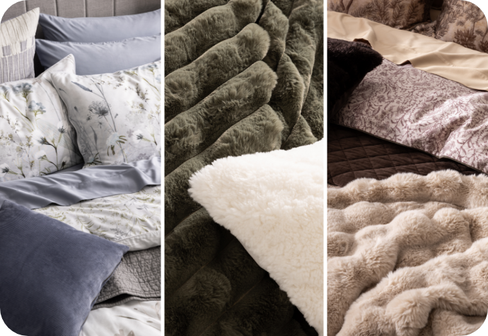 Collage of designs from our Nature Rewoven trend story.