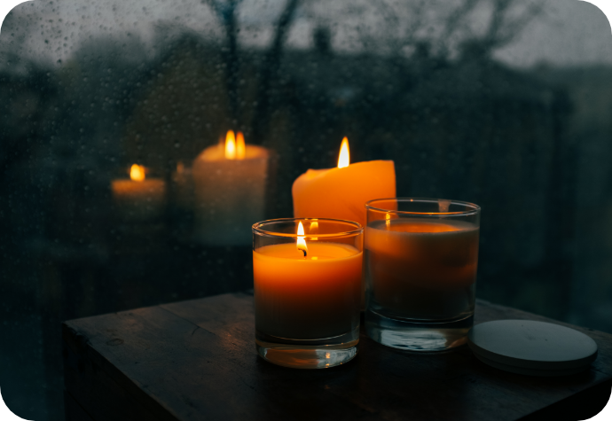 Spook-tacular Candles Spooky candles