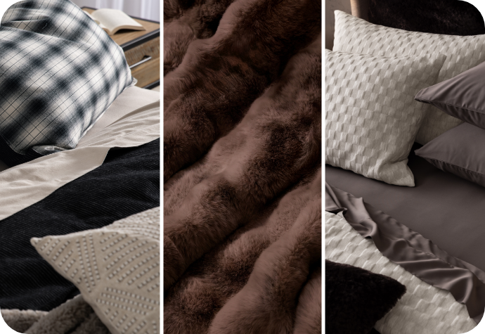 A collage of products from our Texture of Stillness trend story.