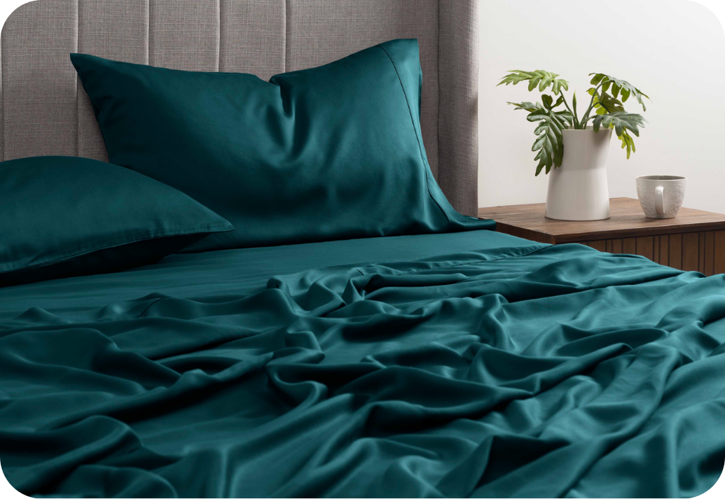 BeechBliss Smoothness BeechBliss sheets dressing a bed